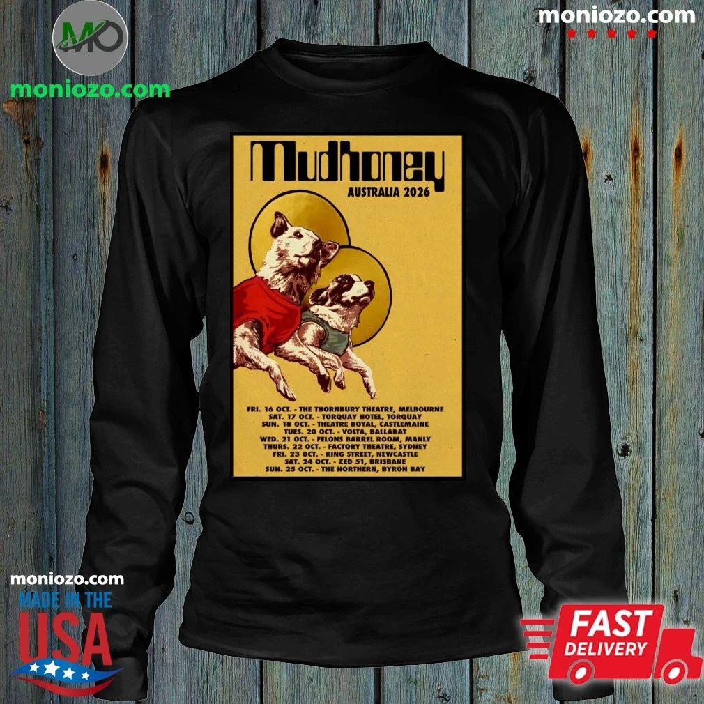 Mudhoney Australia 2026 Shows Poster Shirt