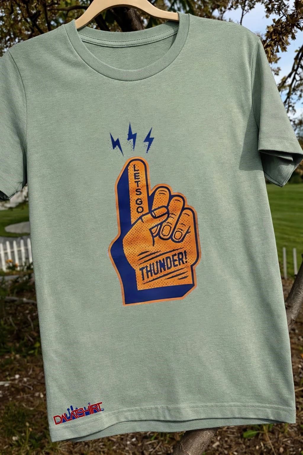 Hand Let’s Go Thunder shirt