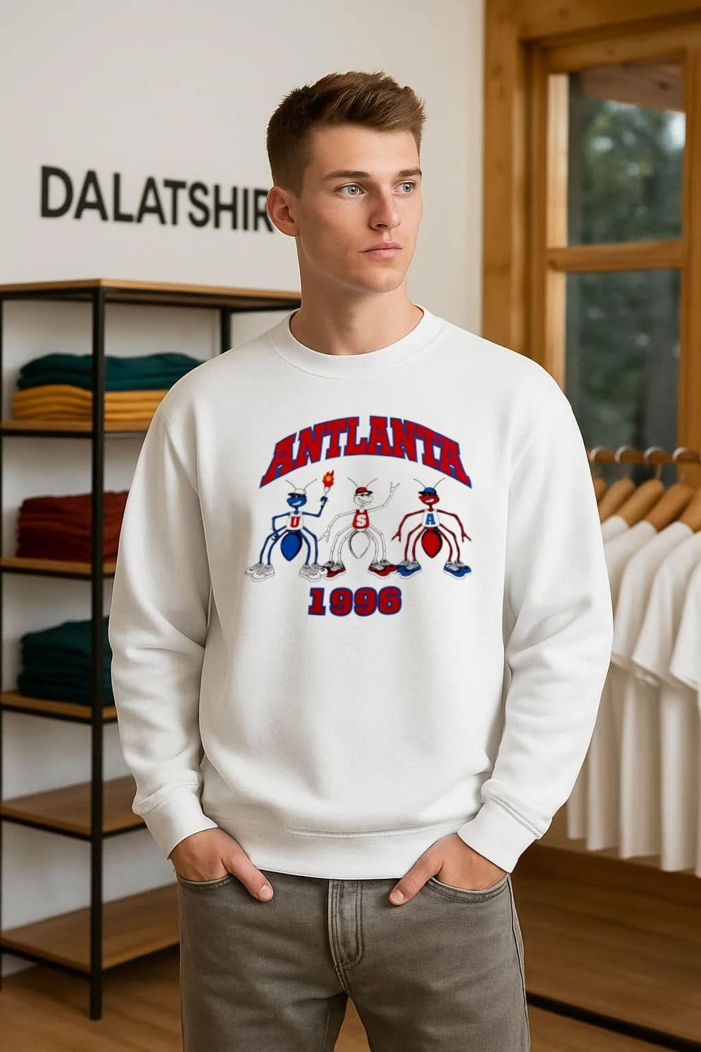 Atlanta USA 1996 ant vintage shirt