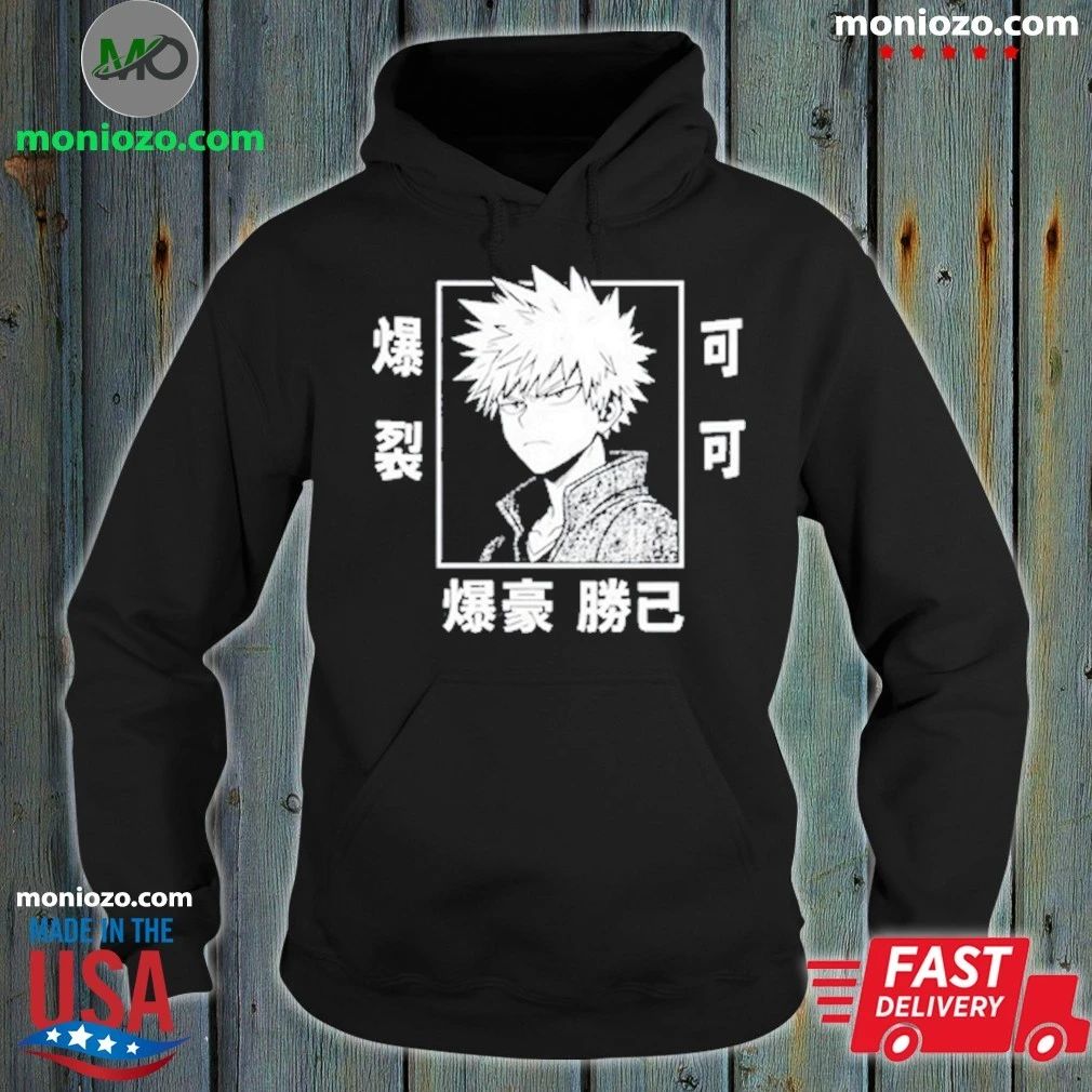 Original Paymoneywubby Bakugou Katsuki Explosive Glare My Hero Academia Shirt