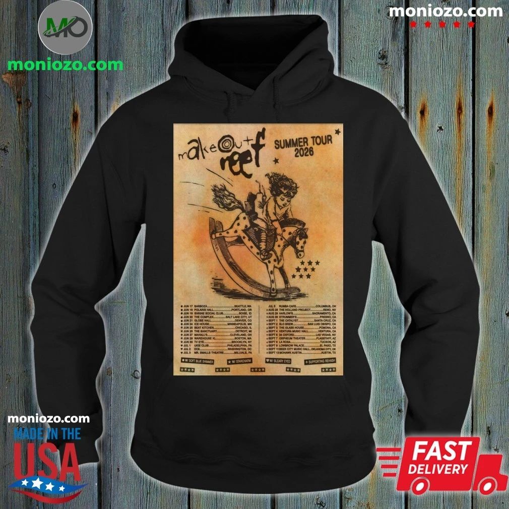 Makeout Reef Tour 2026 Poster Shirt