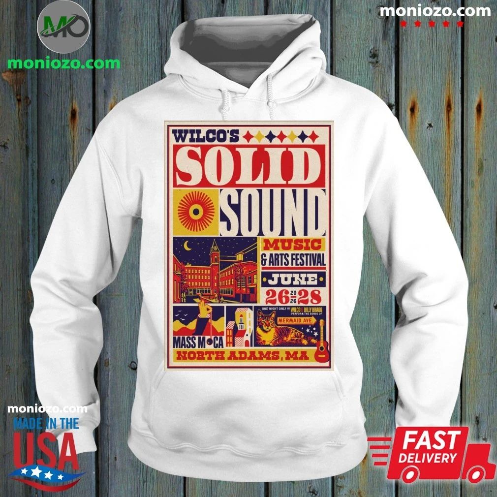 Wilco Solid Sound Festival June 26-28 2026 Poster T-Shirt