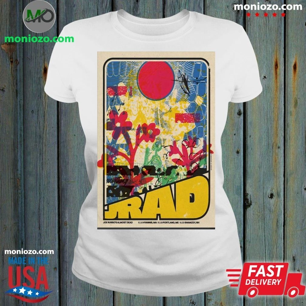 Original Joe Russo’s Almost Dead June 18, 2026 Cape Cod Melody Tent Hyannis, MA Poster Graphic T-Shirt