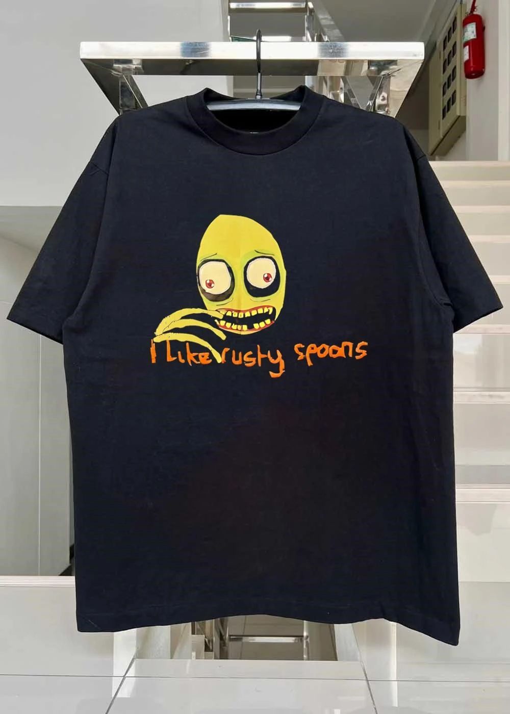 Salad Fingers I Like Rusty Spoons Creepy Cartoon shirt