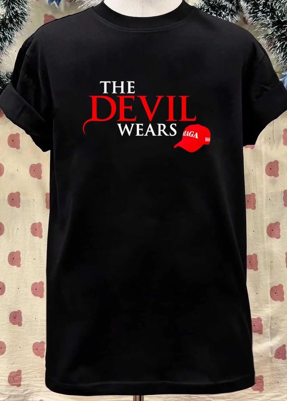 The Devil Wears Red MAGA Hat shirt