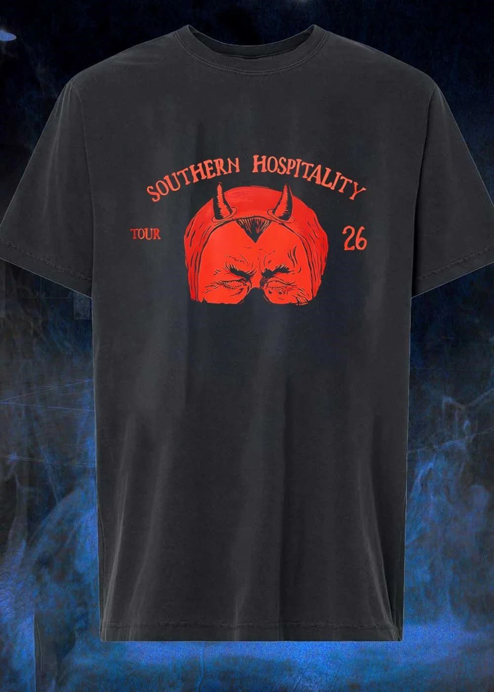 Southern Hospitality Tour 26 Devil Mask shirt