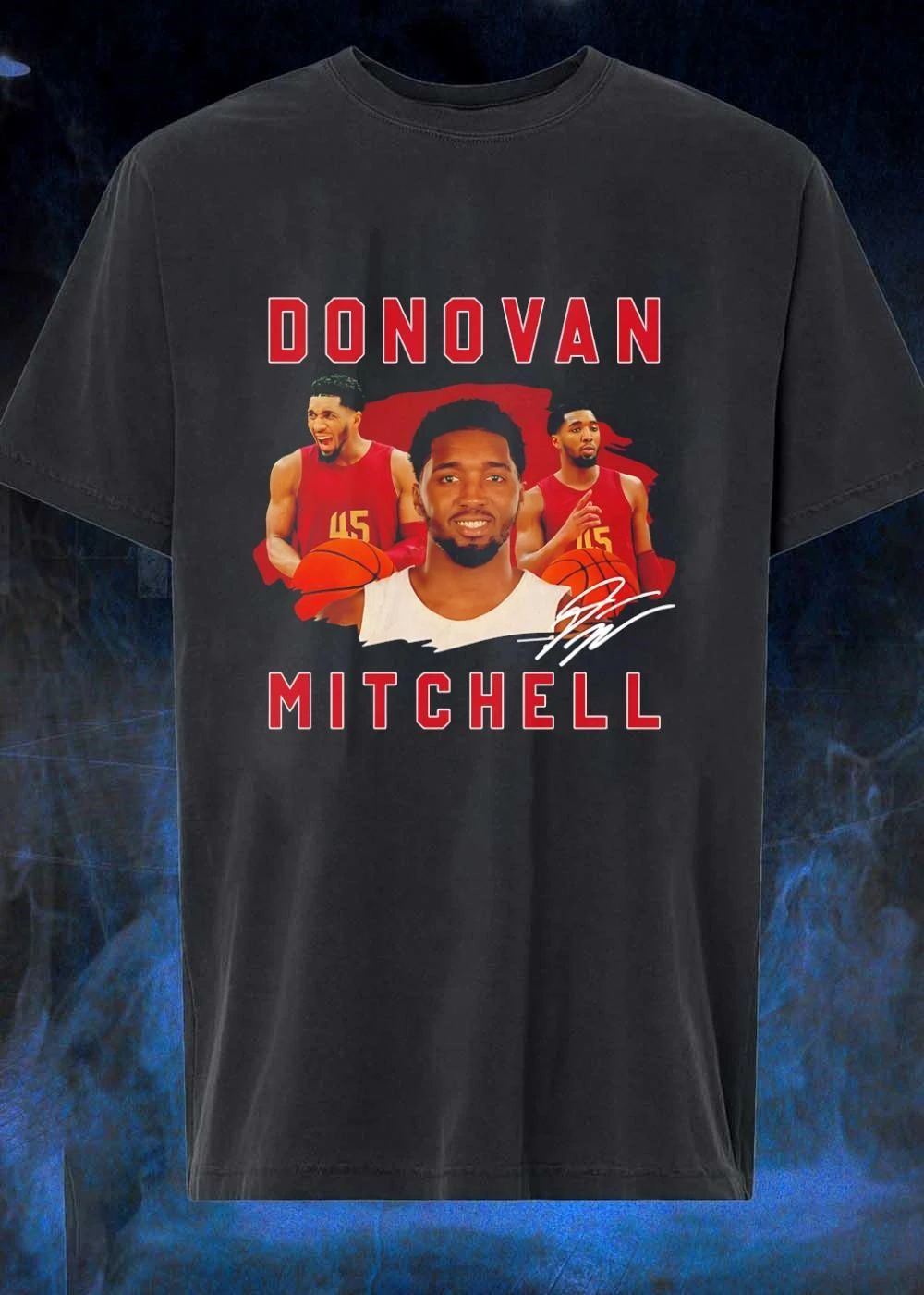 Donovan Mitchell Cleveland 45 Basketball Signature shirt