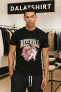 Donovan Mitchell Cleveland Cavaliers graphic retro shirt