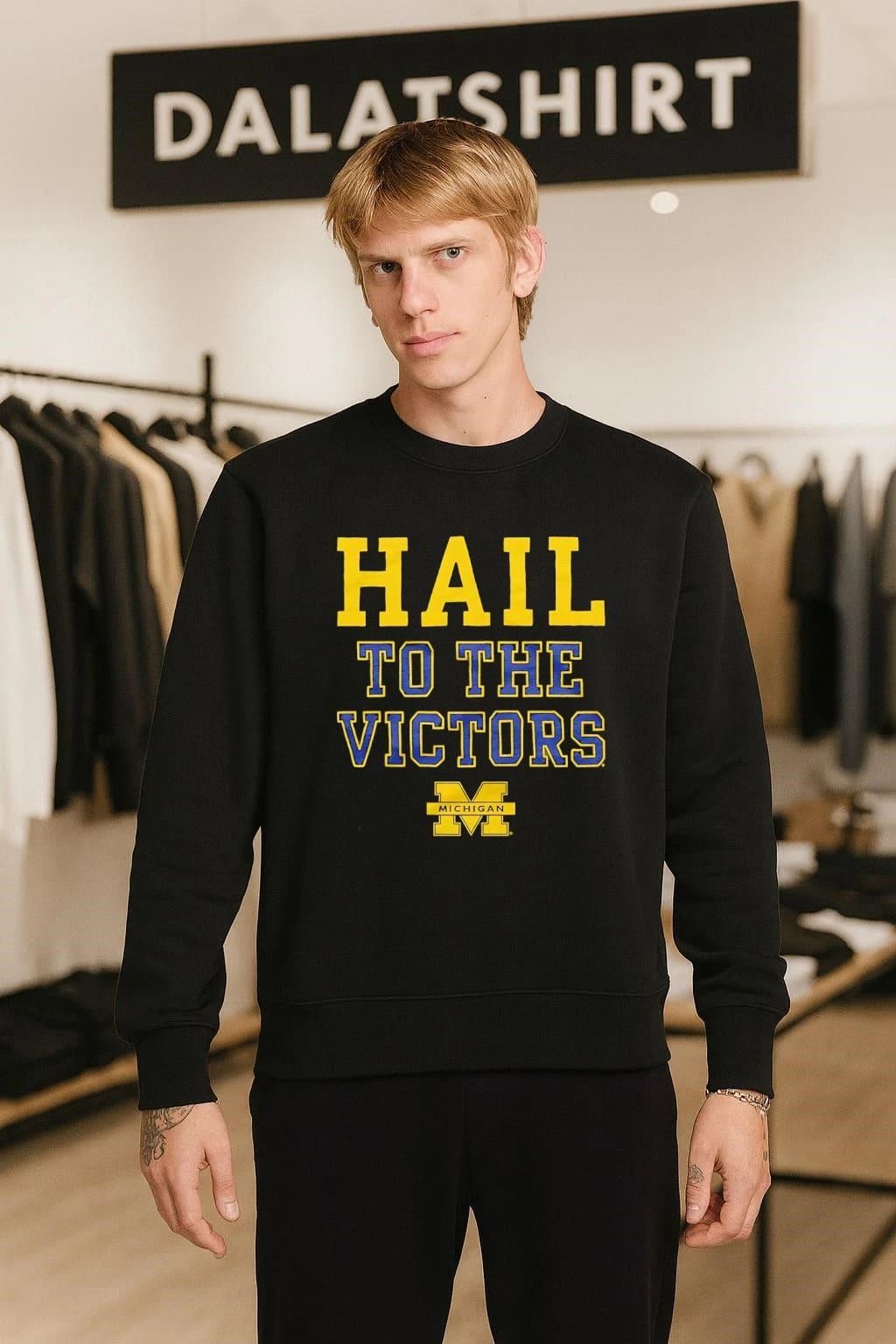 Michigan Wolverines football Hail To The Victors shirt