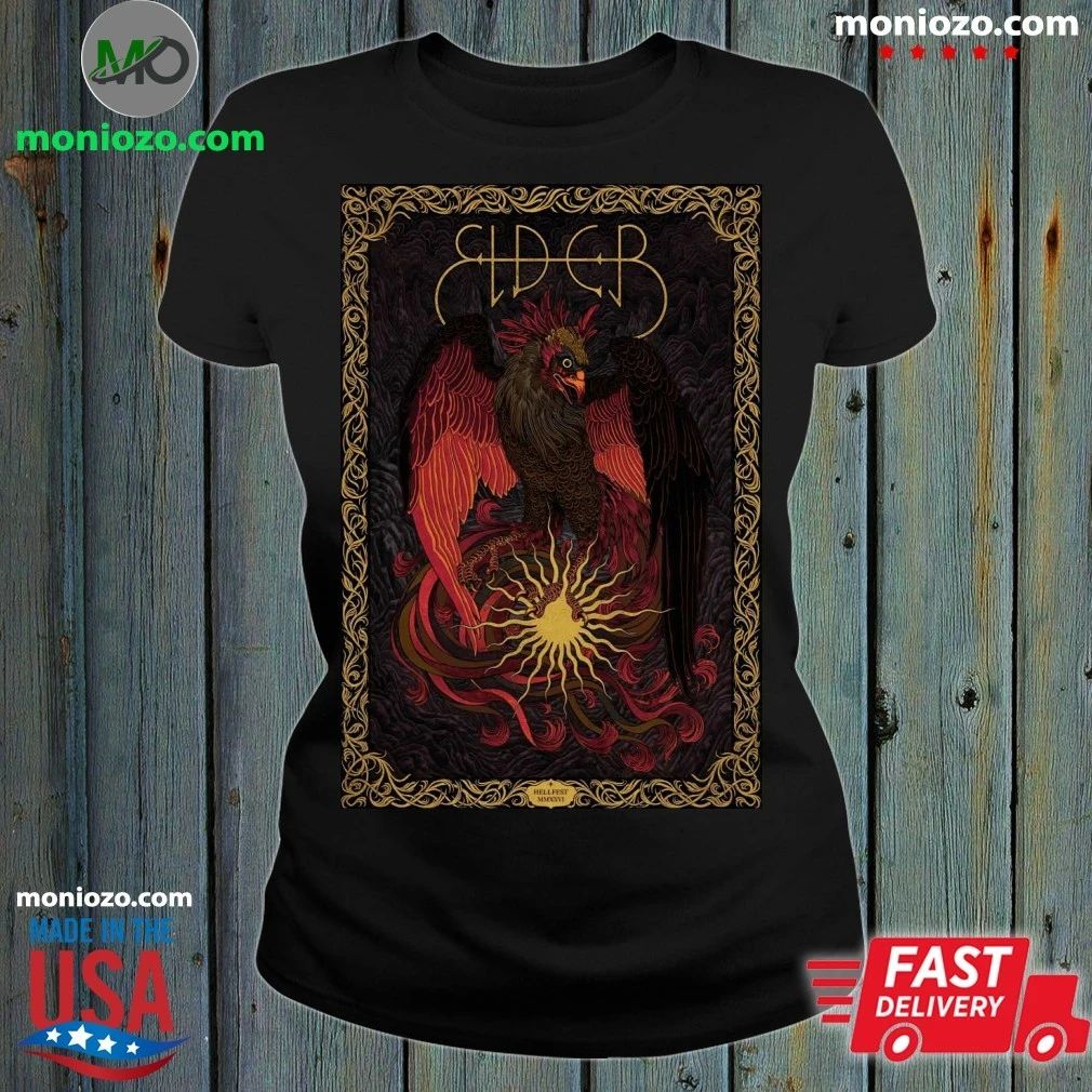 Original ELDER Band Hellfest 2026 Poster Shirt