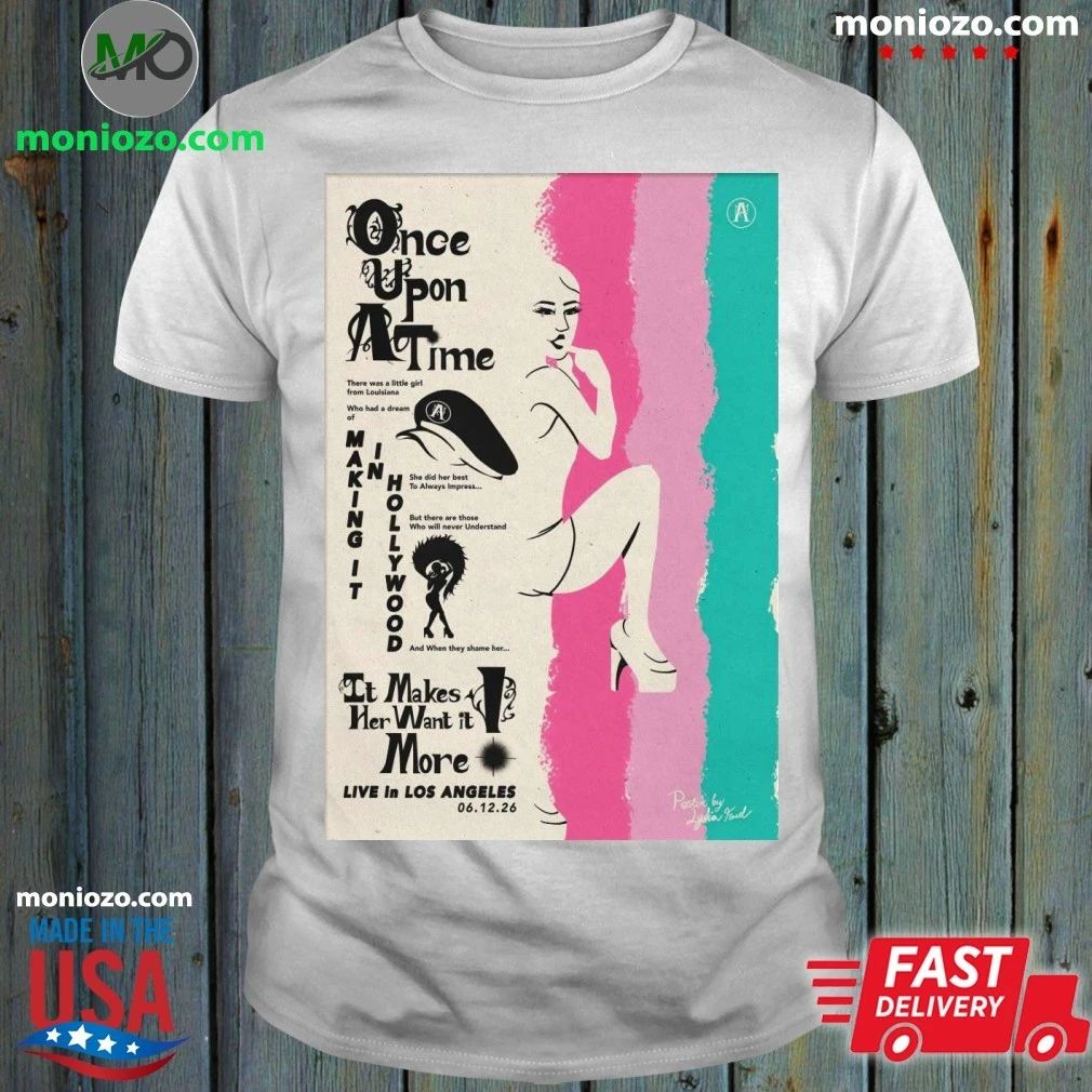Original Addison Rae The Breakaway Tour in Los Angeles 06.12.26 Poster Graphic T-Shirt