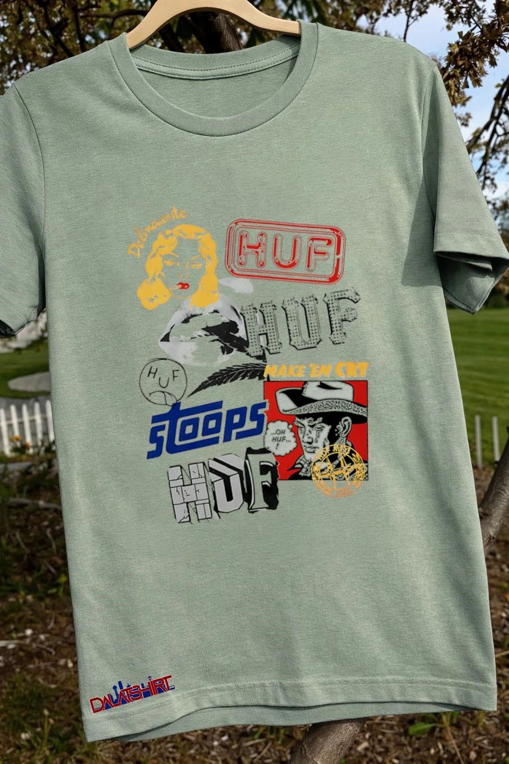 Delincuente Huf Huf Stoops Hdf Make Em Cry vintage shirt