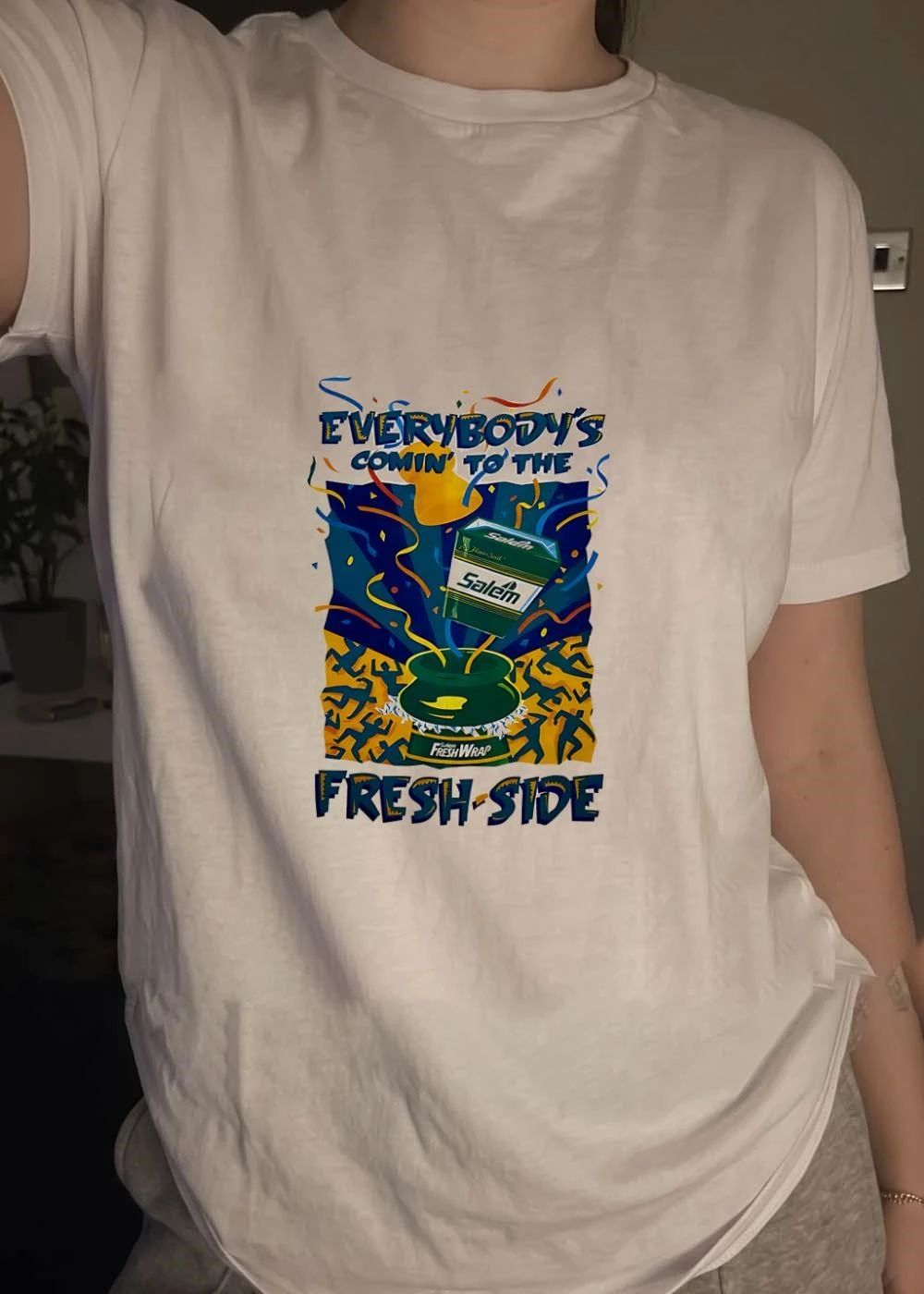 Salem Cigarettes Everybody’s Comin’ to the Fresh Side shirt