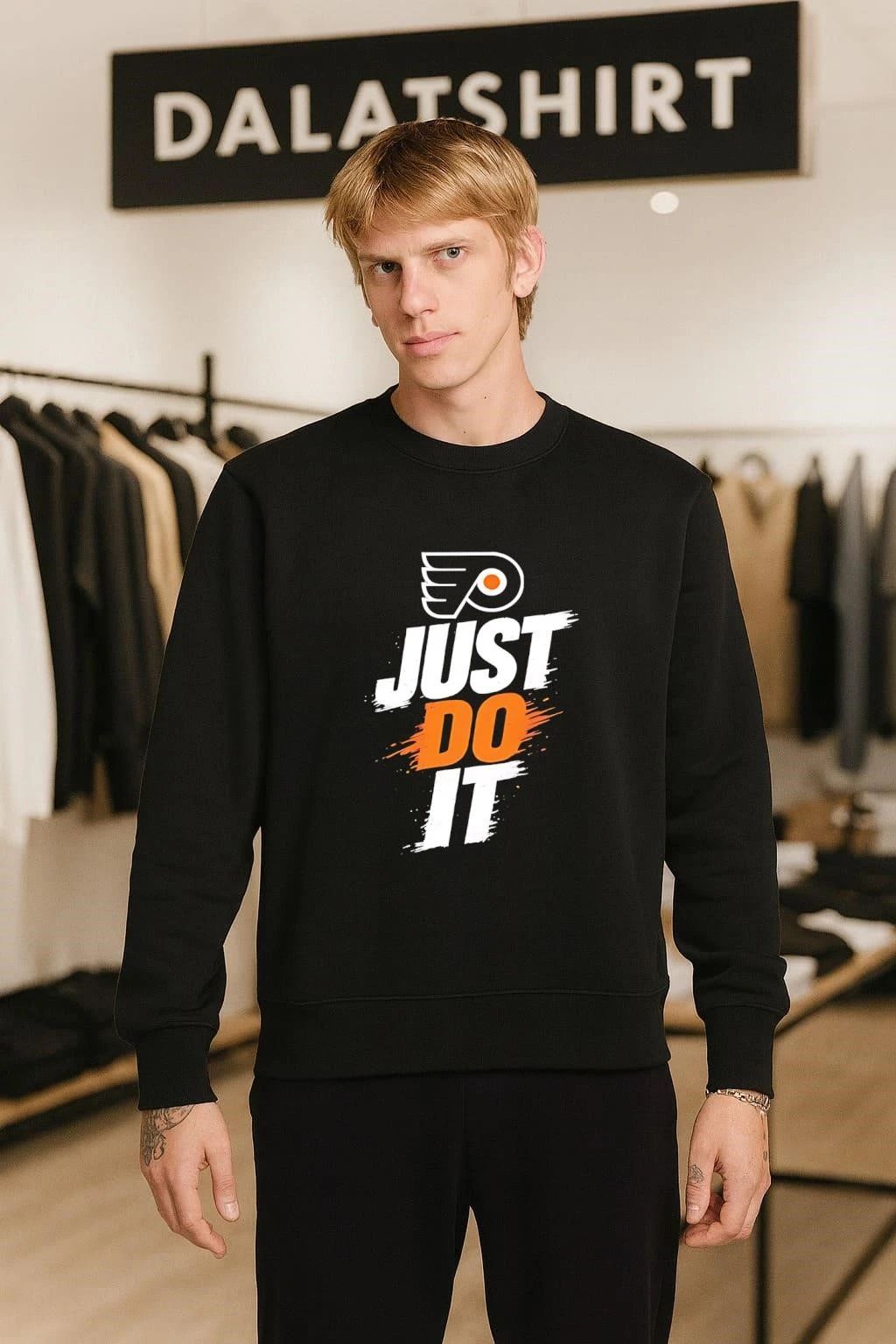 Philadelphia Flyers Just Do It slogan NHL shirt