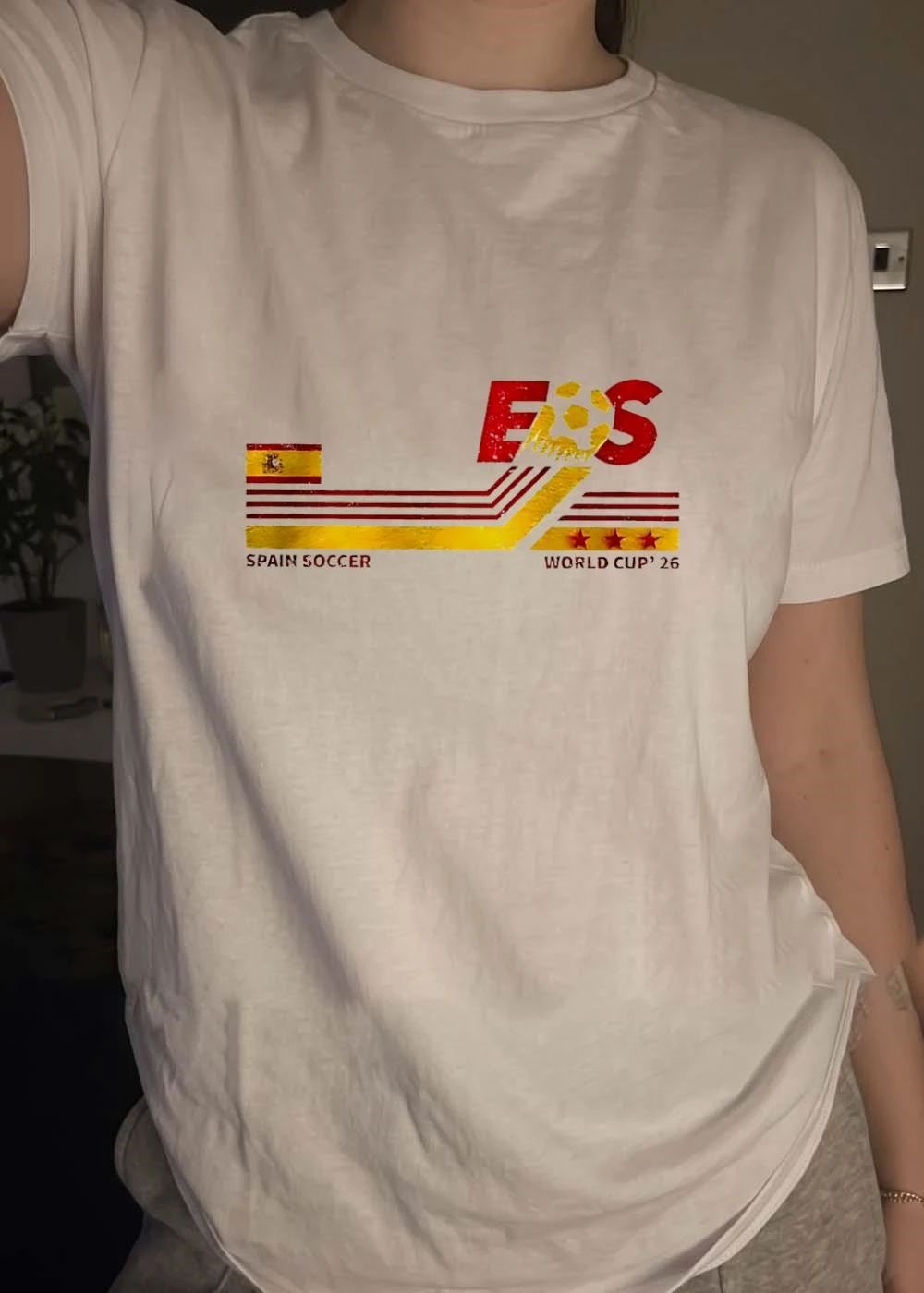 Spain Soccer World Cup 2206 shirt