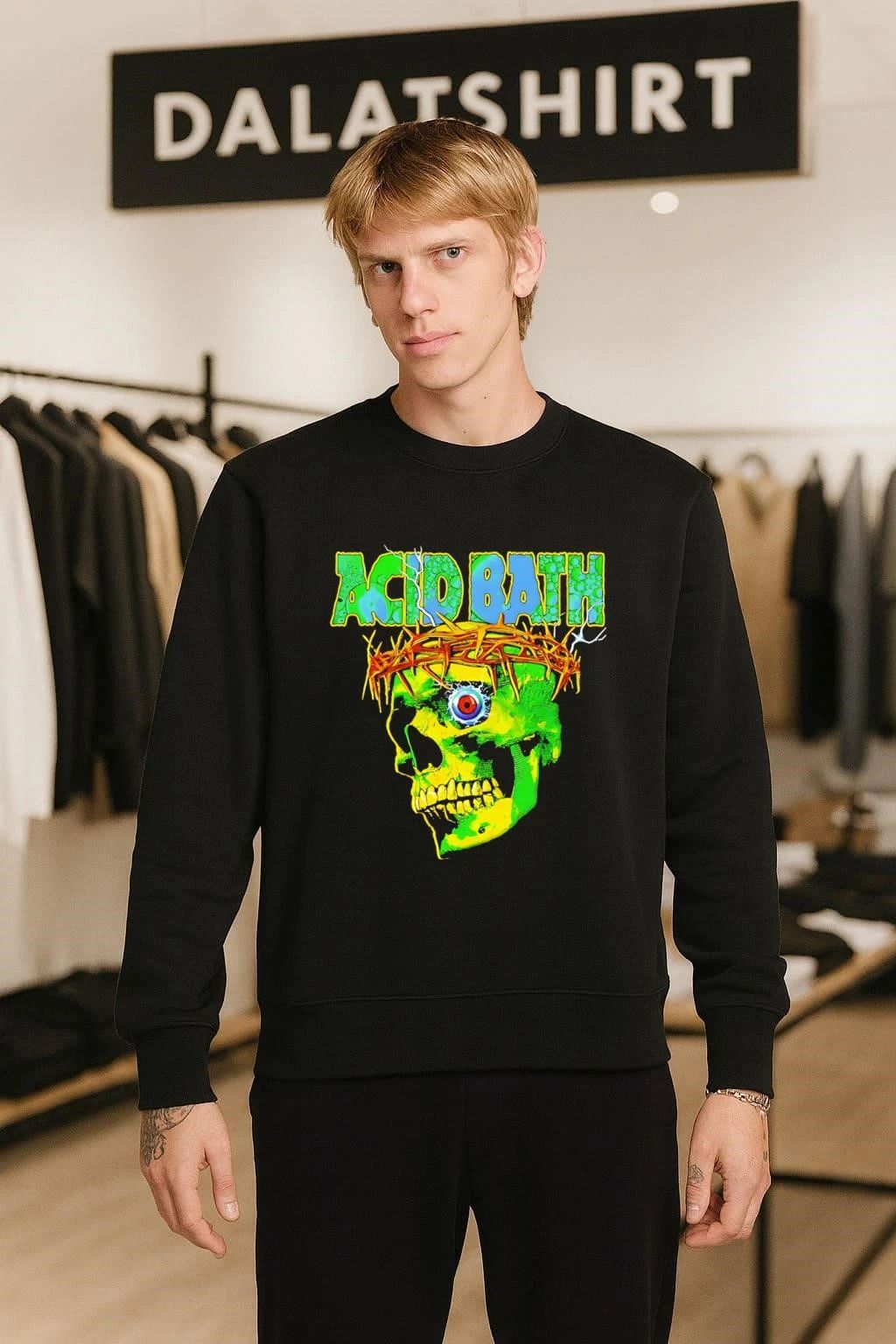 Acid Bath Skull When The Kite String Pops shirt