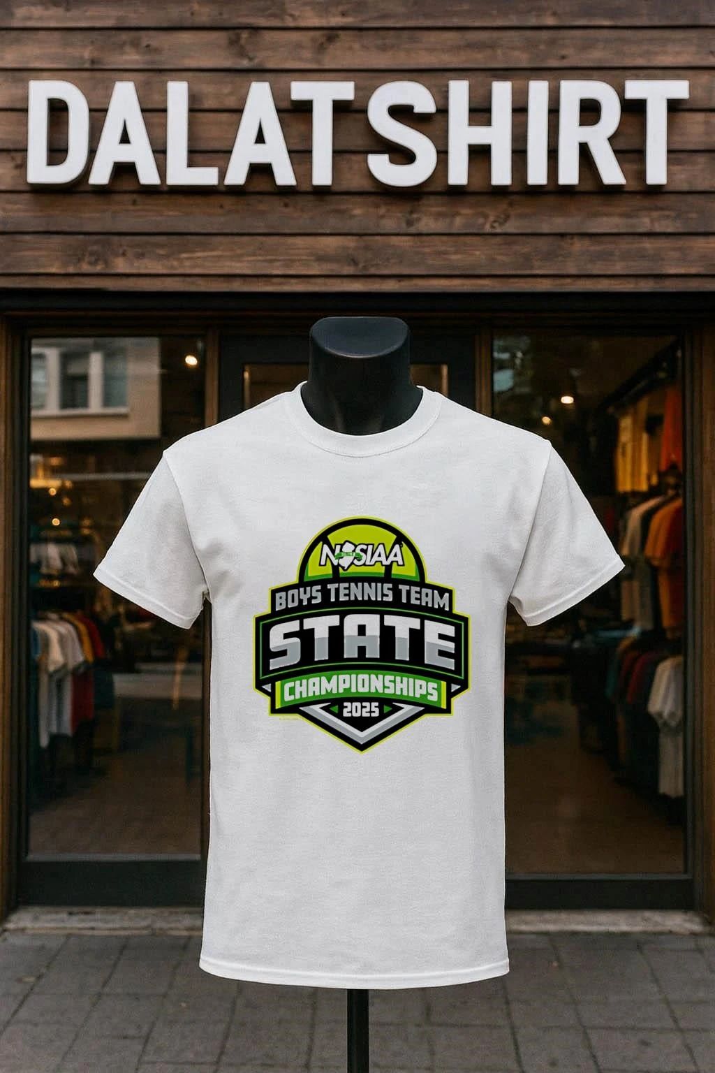 NJSIAA Boys Tennis Team State Championships 2025 shirt