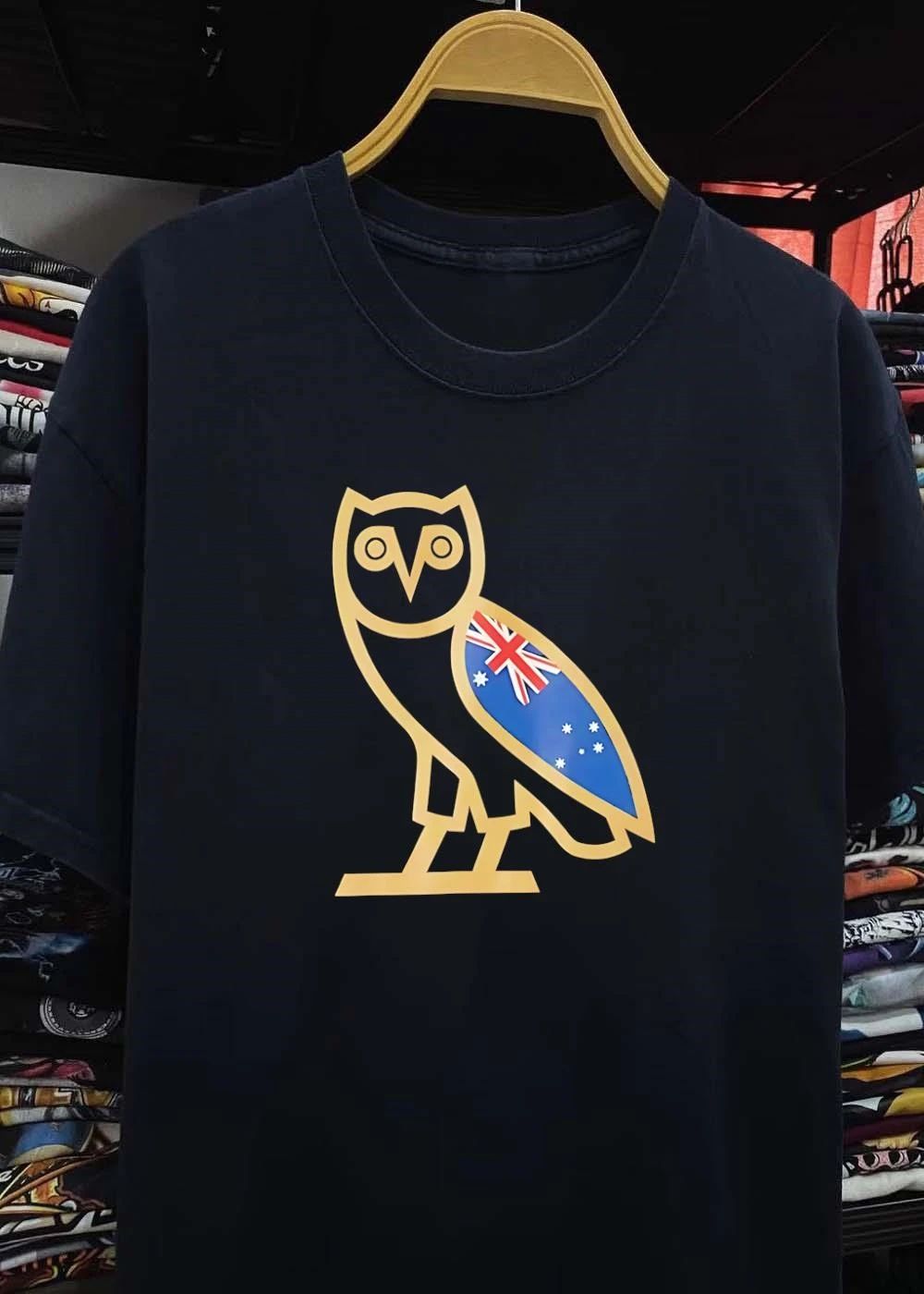 OVO Owl Australia Flag shirt