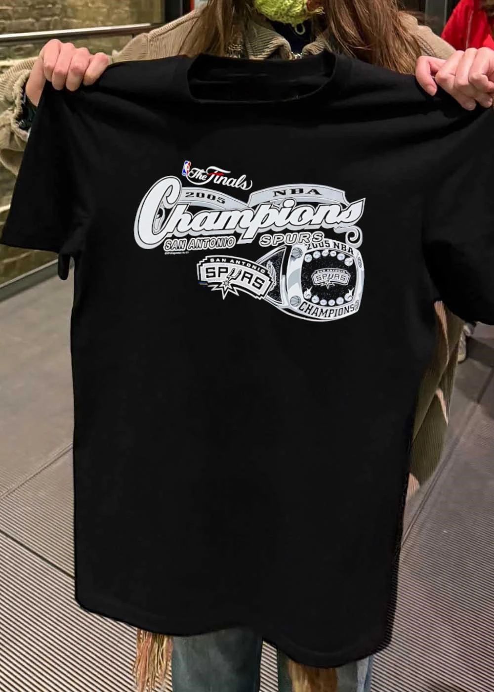 San Antonio Spurs 2005 NBA Finals Champions T-Shirt