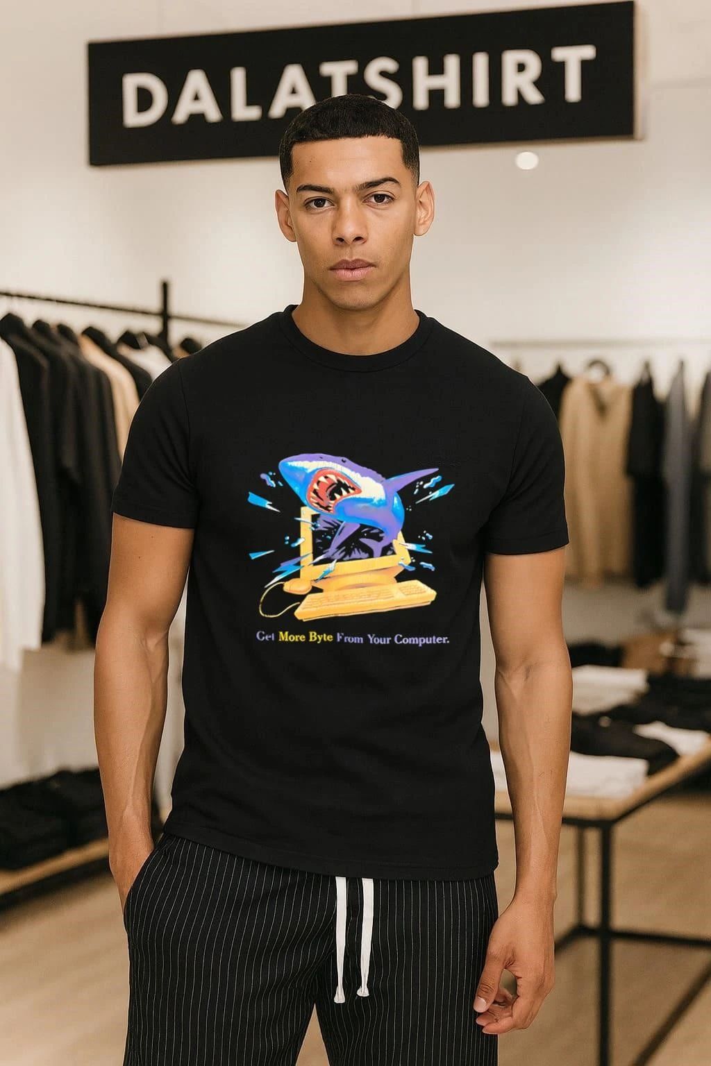 Get More Byte From Your Computer Shark shirt