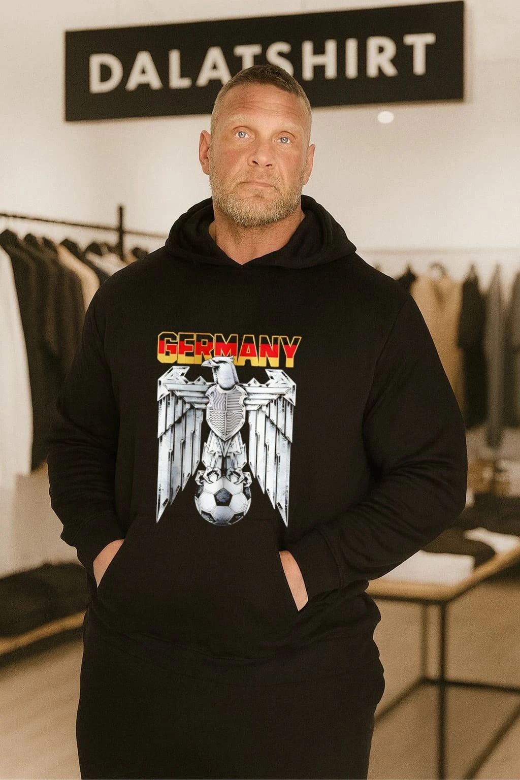 Germany Soccer Eagle Traditional Emblem shirt