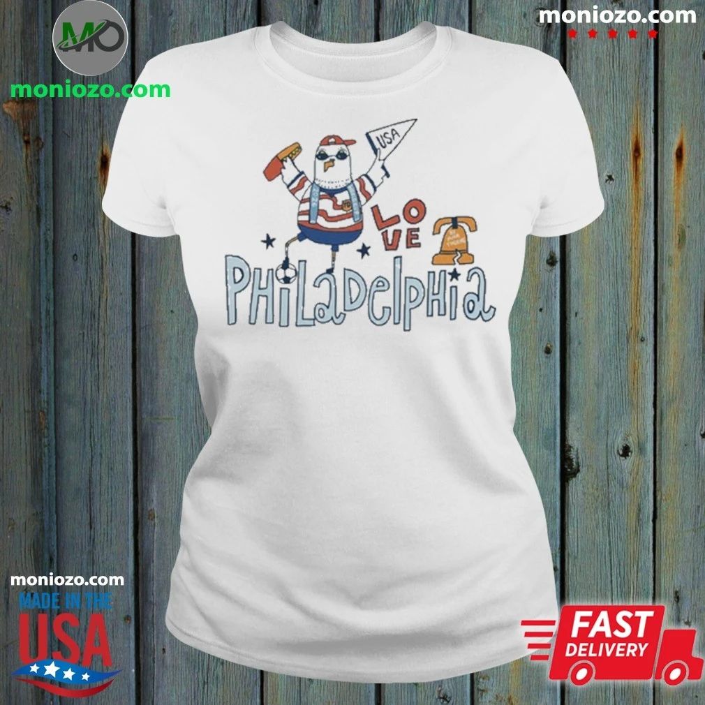 World Cup 2026 Philadelphia Vinnie The Pigeon Shirt