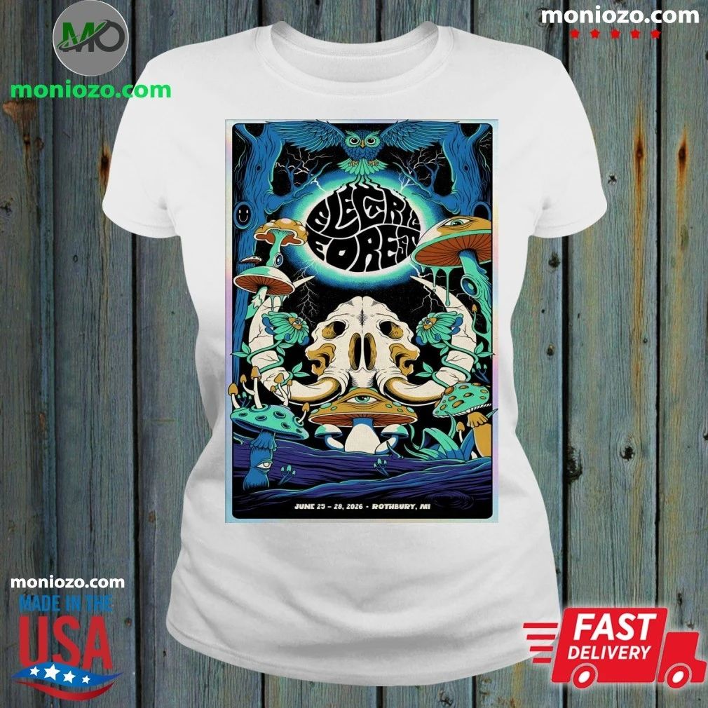 Electric Forest Rothbury MI June 25-28 2026 Poster Shirt
