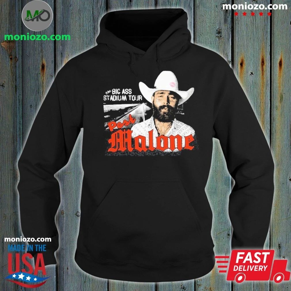 Original Post Malone Big Ass Stadium Tour Photo T-Shirt