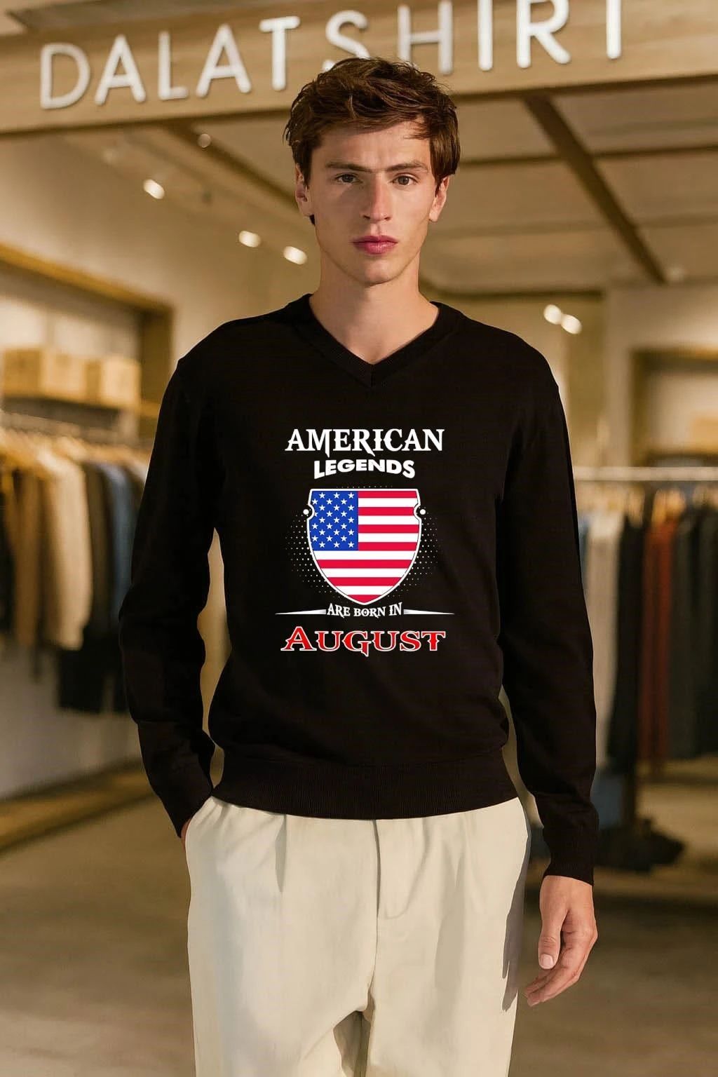 American Legends Are Born In August shirt
