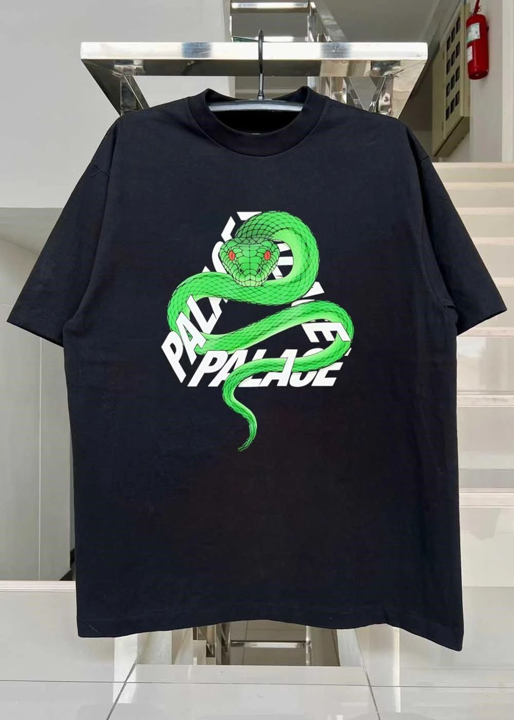 Palace Tri-Ferg Green Snake shirt