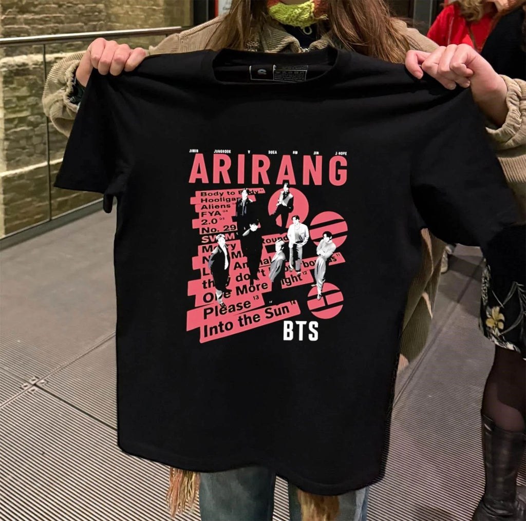 Bangtan 2026 concert bts arirang world tour shirt