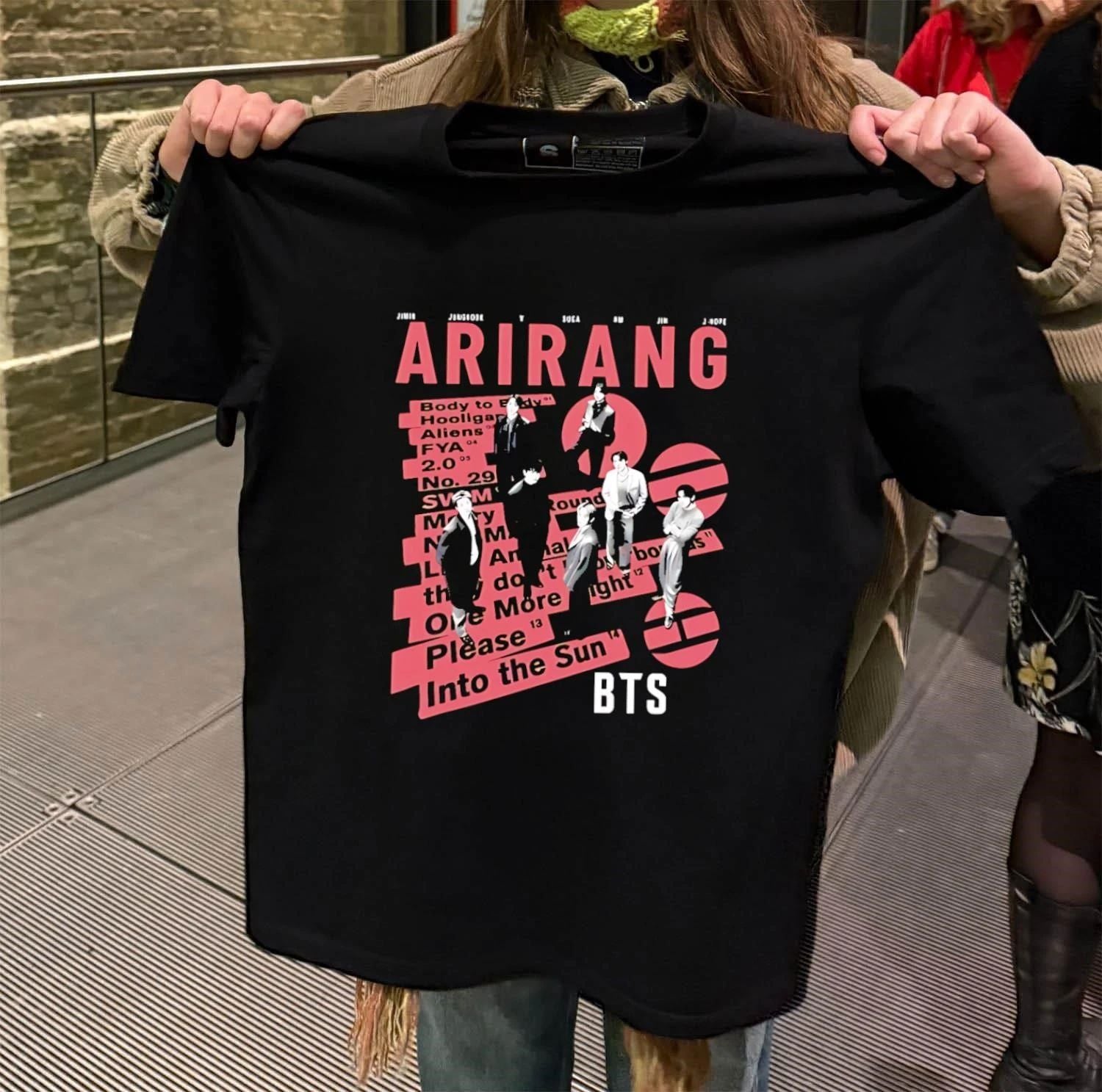 Bangtan 2026 concert bts arirang world tour shirt