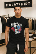 All Eyes One Goal Eagle Soccer Distressed shirt