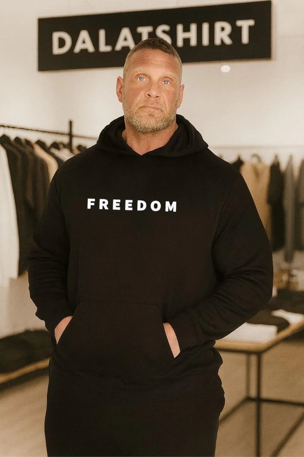 Freedom Bold White shirt