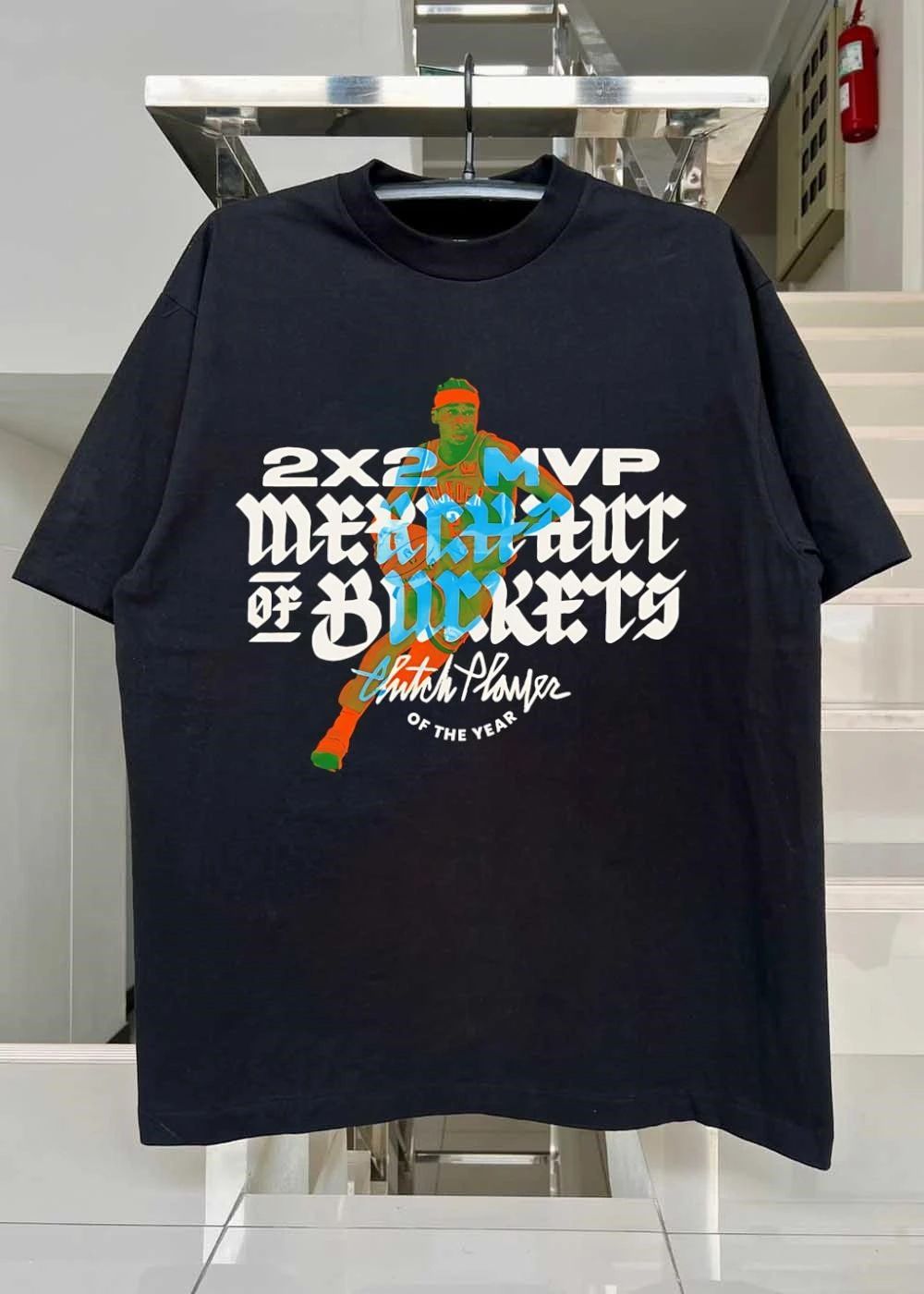 Shai Gilgeous Alexander 2×2 MVP Merchant Of Buckets Clutch Player shirt