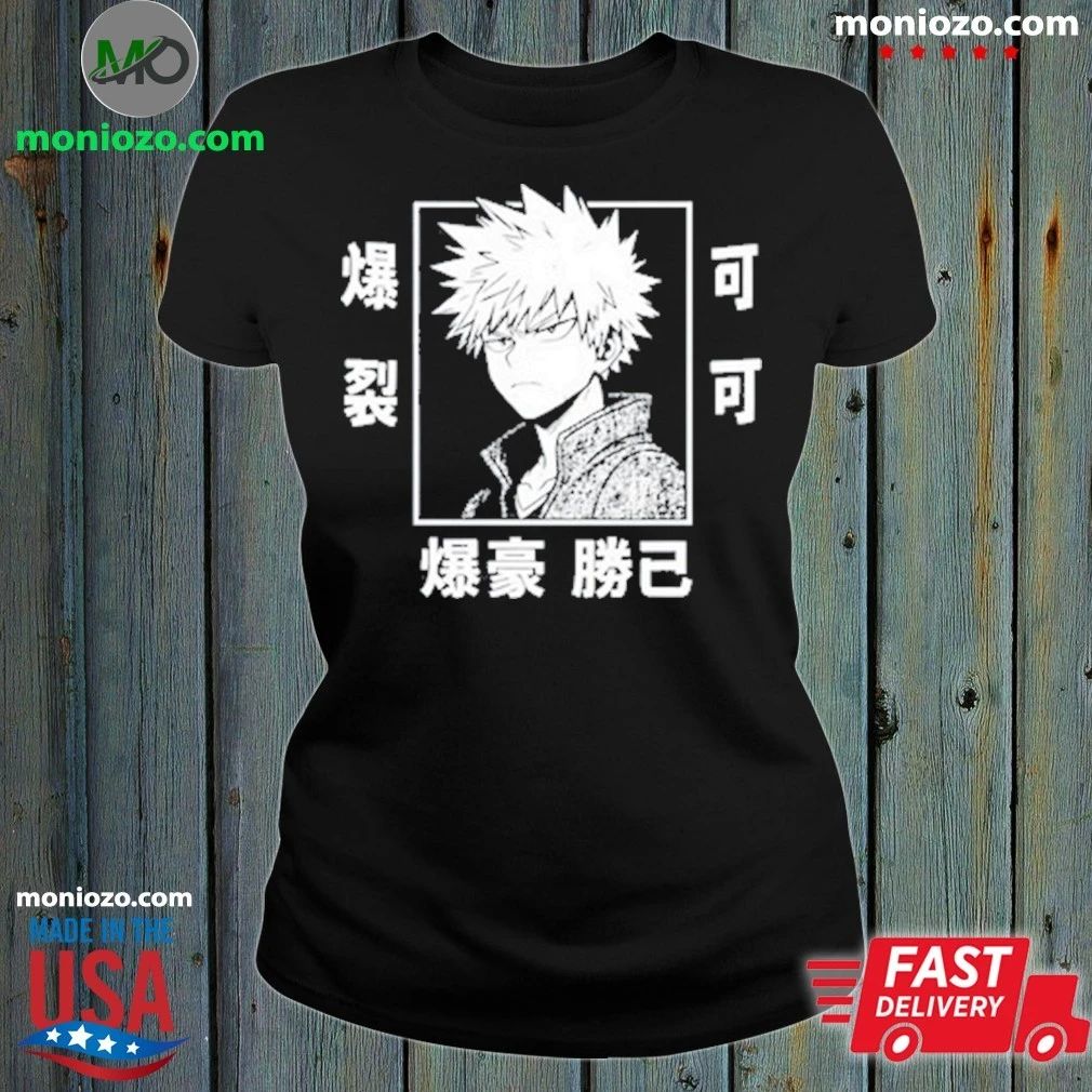 Original Paymoneywubby Bakugou Katsuki Explosive Glare My Hero Academia Shirt