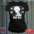 Original Paymoneywubby Bakugou Katsuki Explosive Glare My Hero Academia Shirt