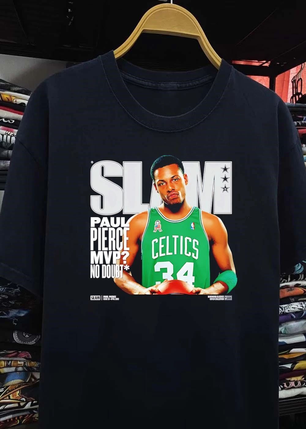 Slam Magazine Cover Paul Pierce Boston Celtics MVP shirt