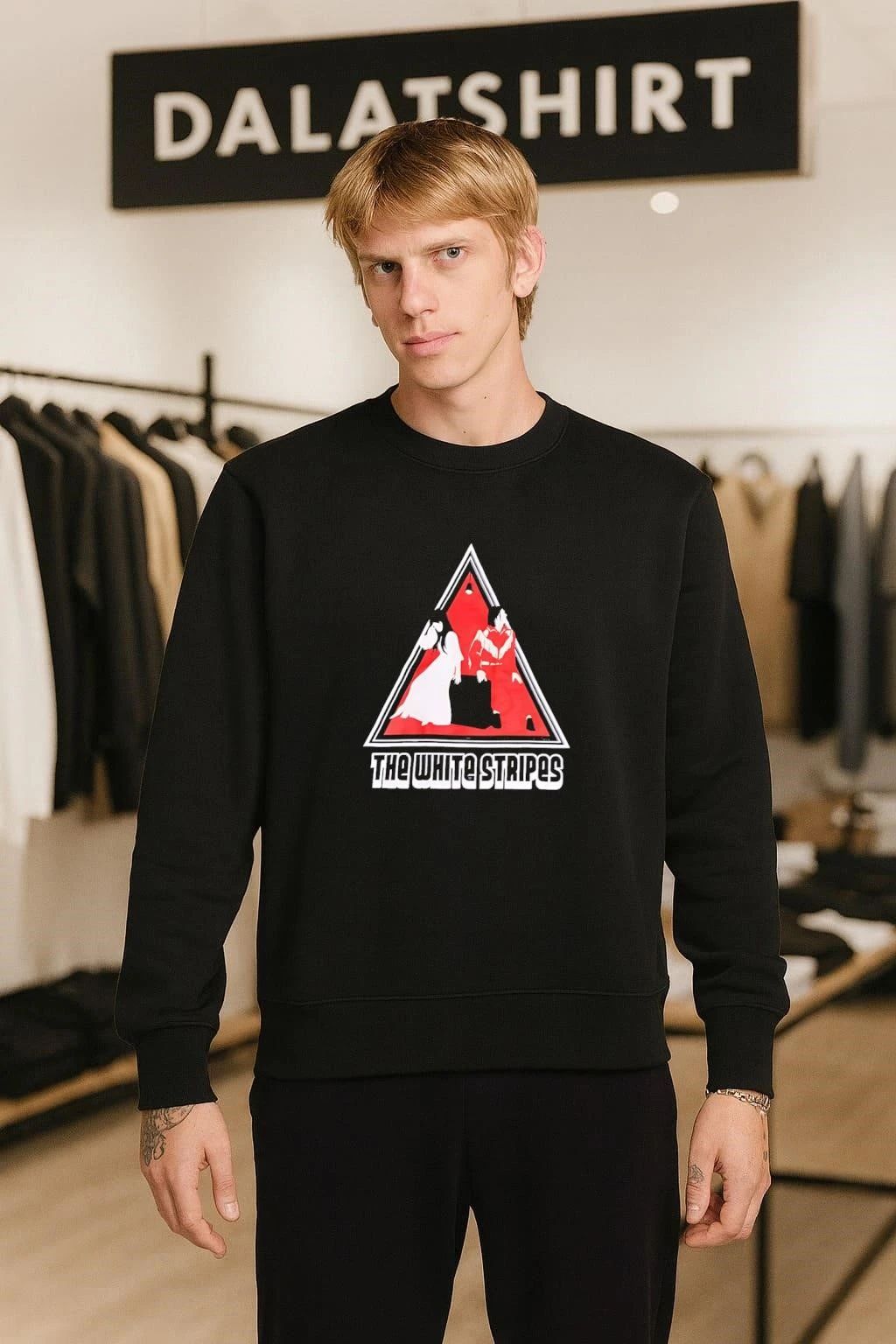 The White Stripes logo shirt