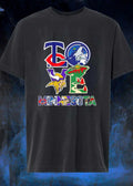 Minnesota Love Sports Team Logos T-Shirt