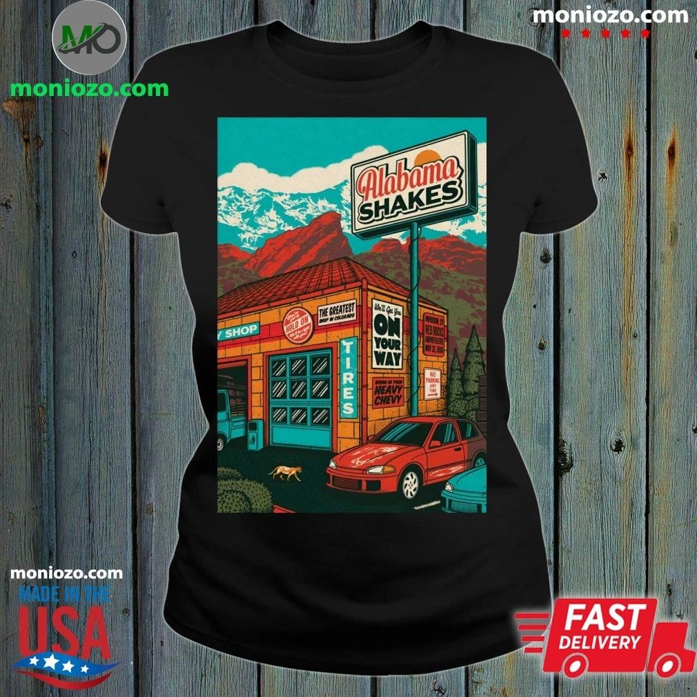 Alabama Shakes At Red Rocks Amphitheatre On May 25 2026 Poster Shirt