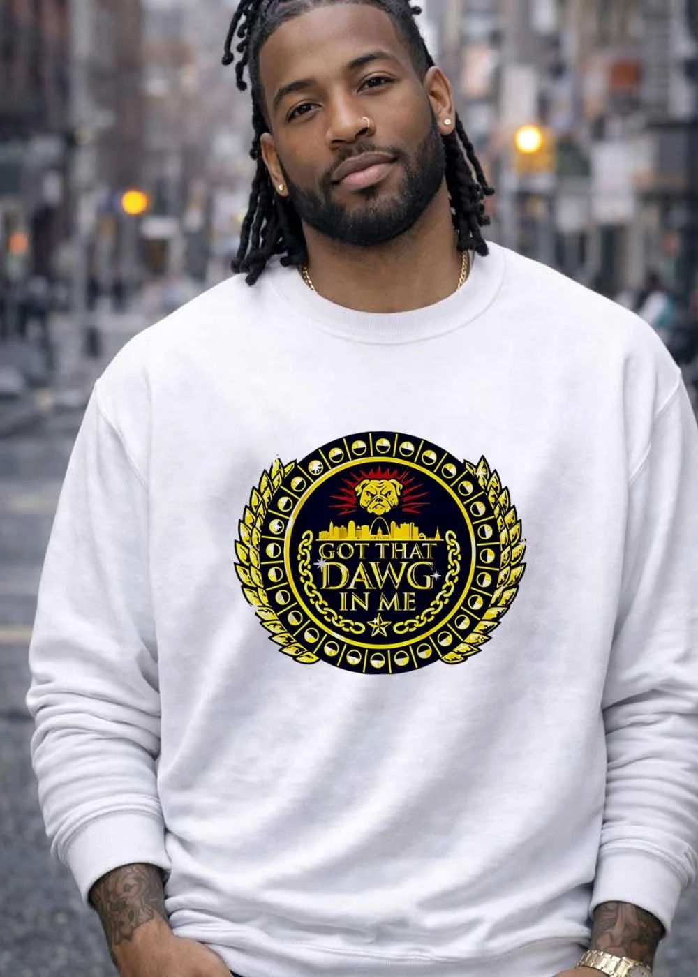 St. Louis Baseball Dawg Chain got that Dawg in me shirt