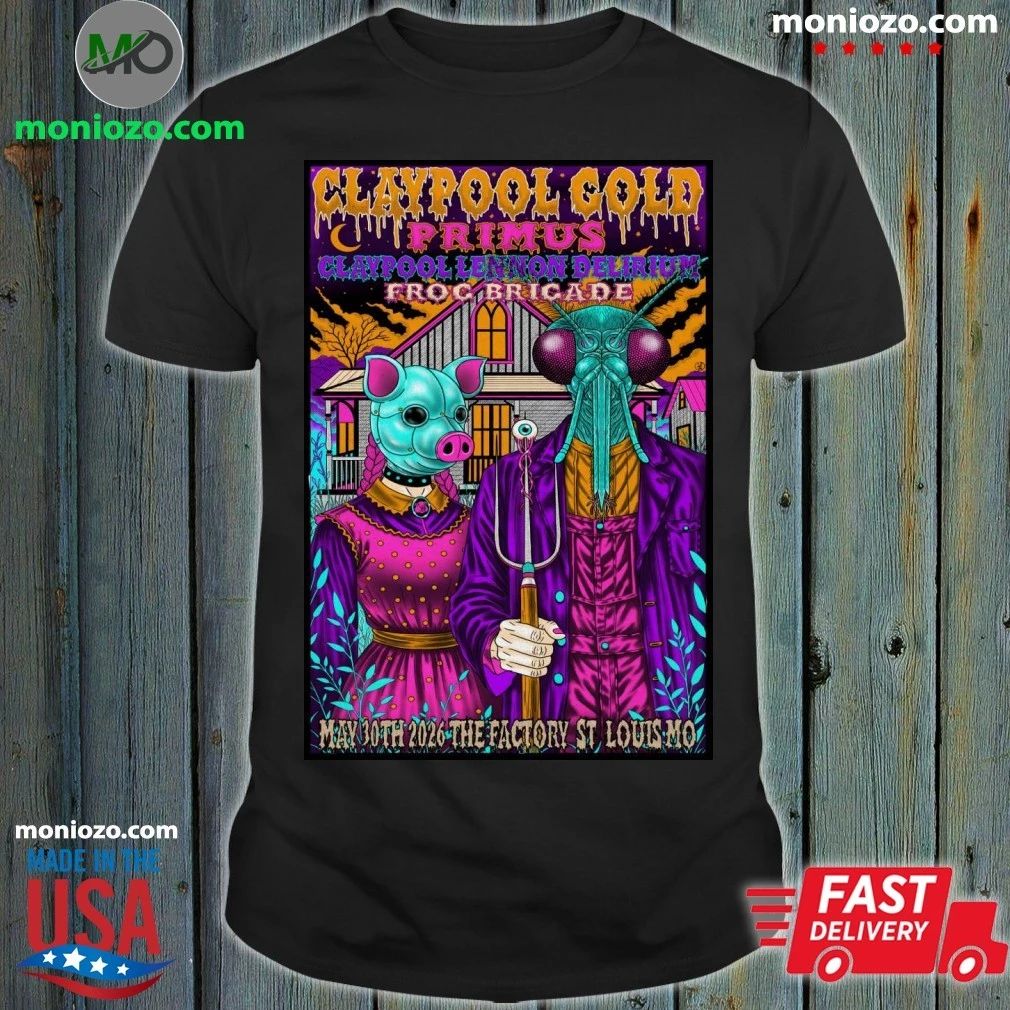 Primus Chesterfield Tour On May 30 2026 Poster Shirt