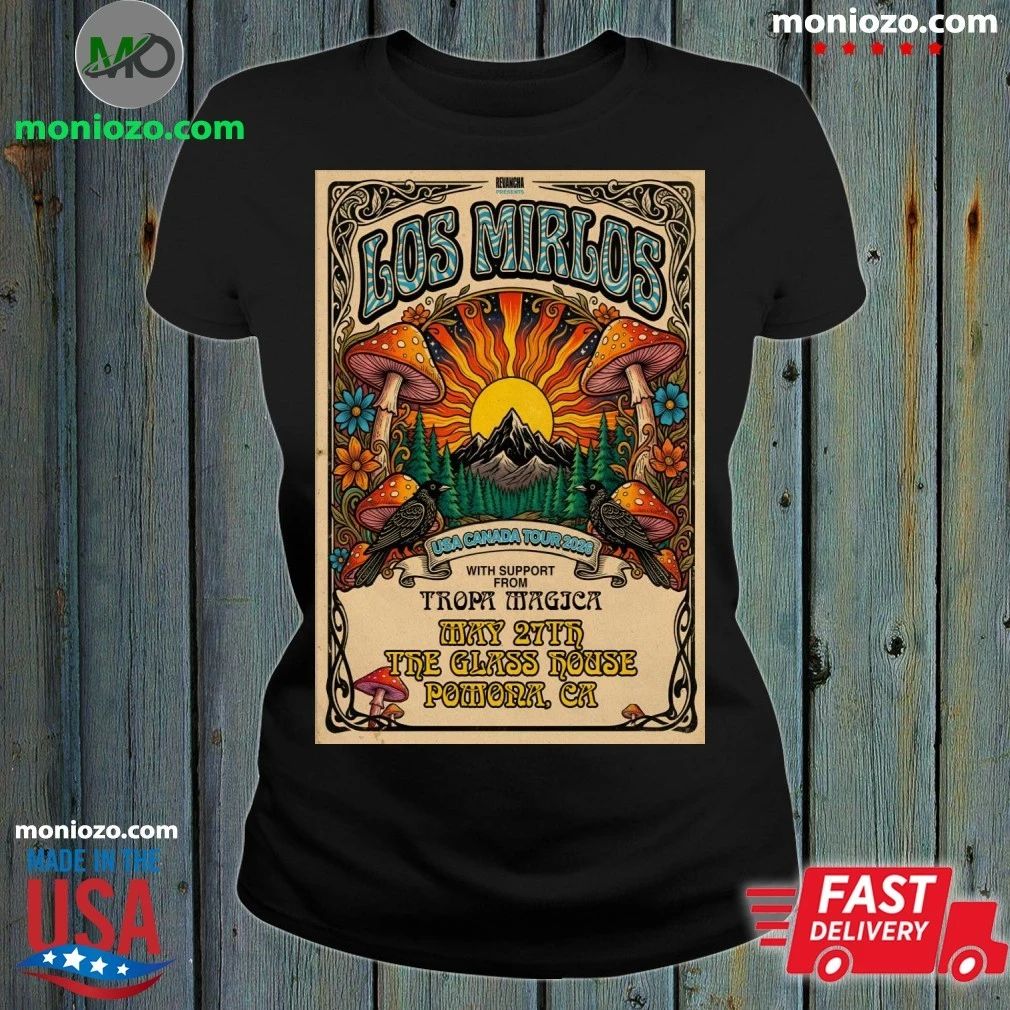 Los Mirlos Pomona CA Tour On May 27 2026 Poster Shirt