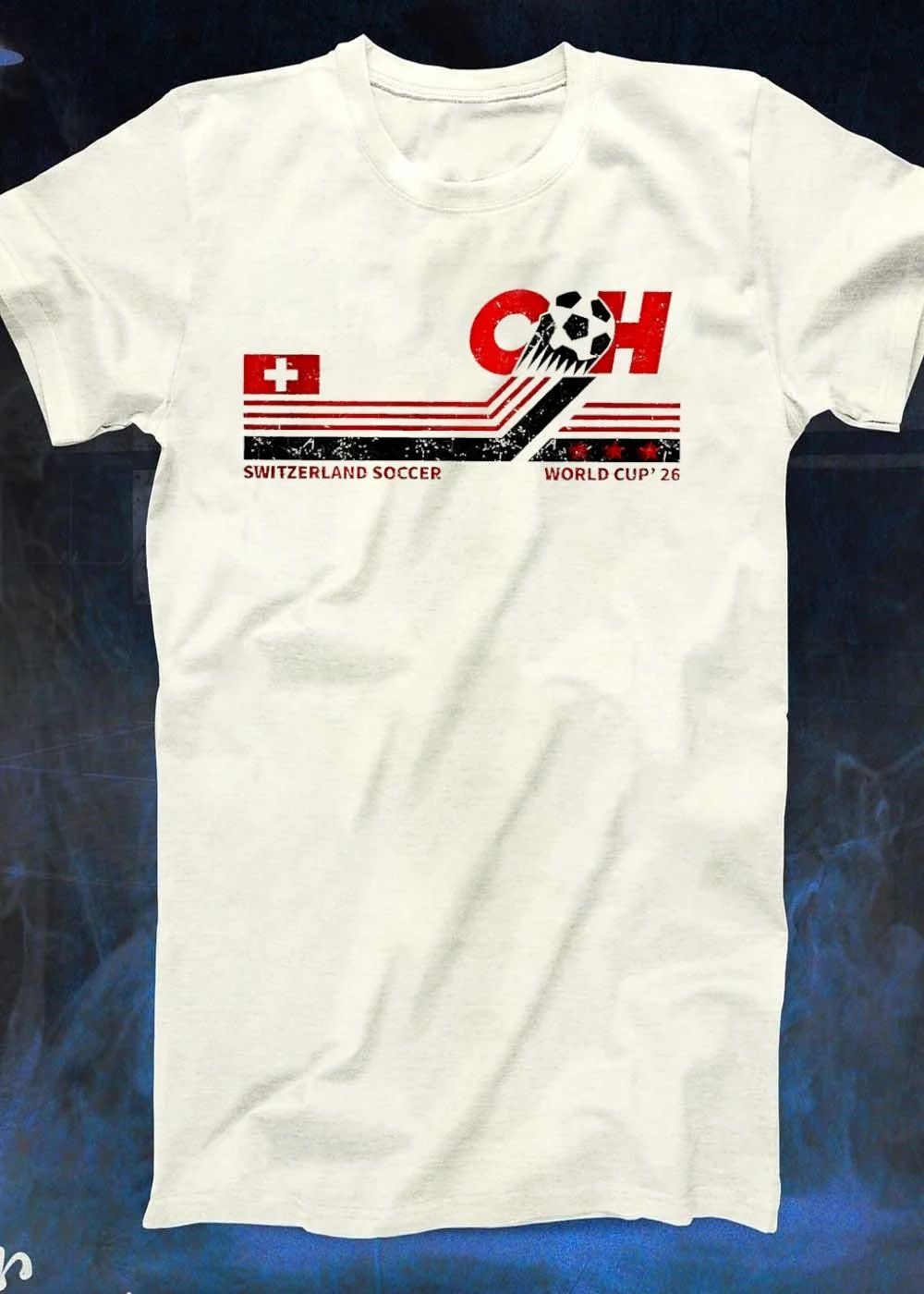 Switzerland Soccer World Cup 2026 Retro shirt
