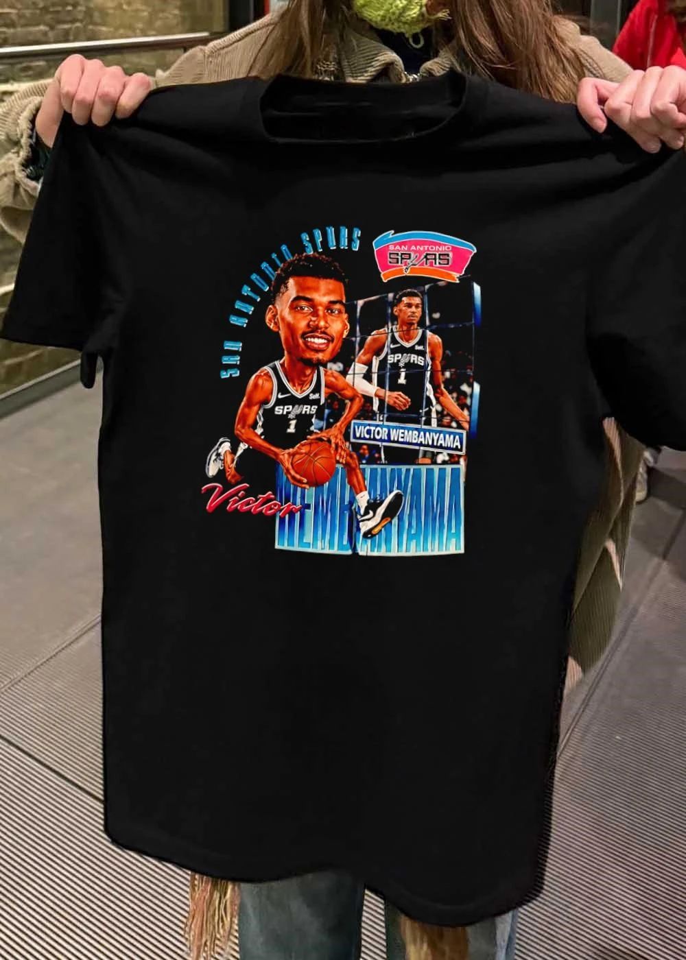 San Antonio Spurs Victor Wembanyama Caricature shirt