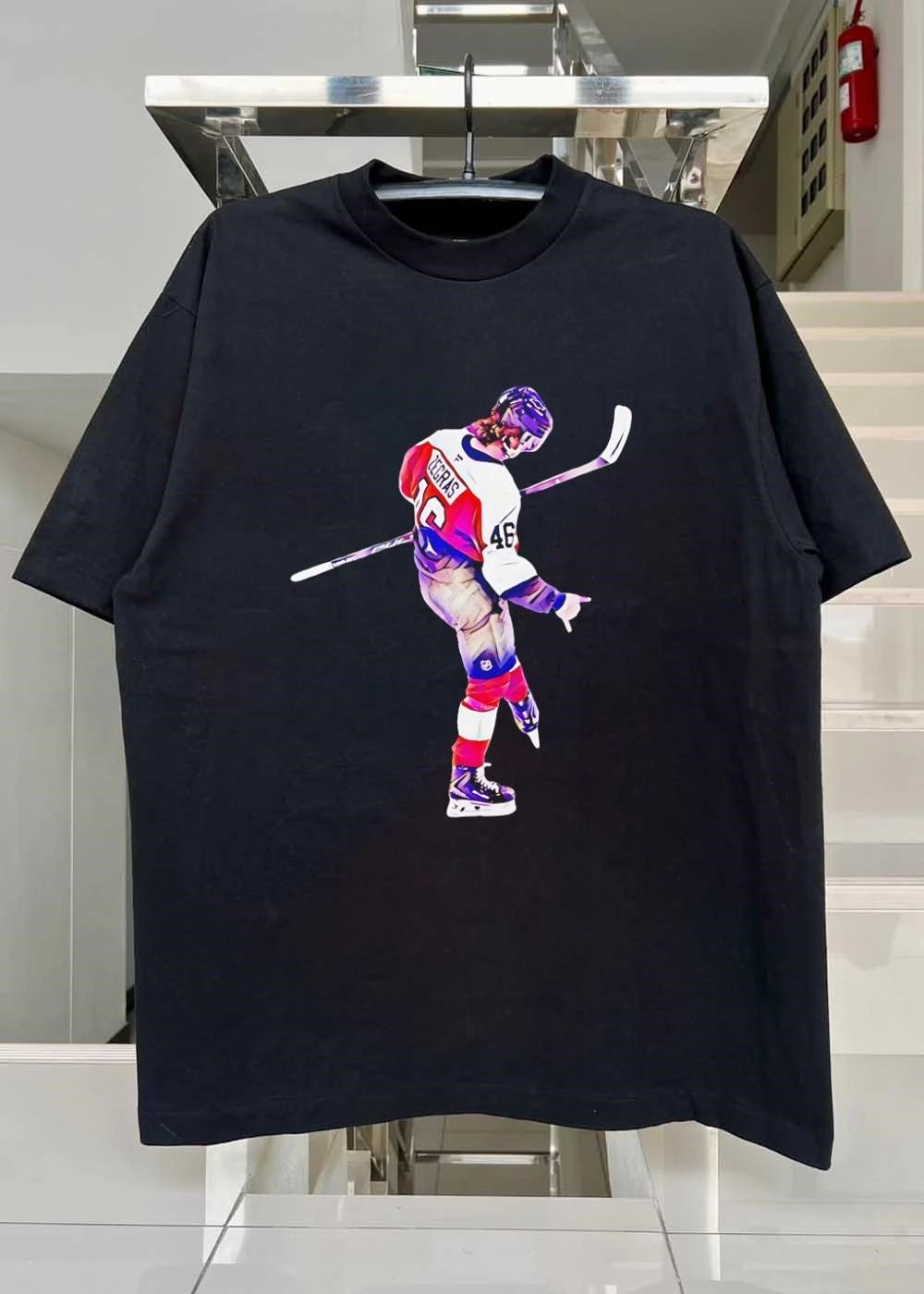 Trevor Zegras 46 Anaheim Ducks Ice Hockey shirt
