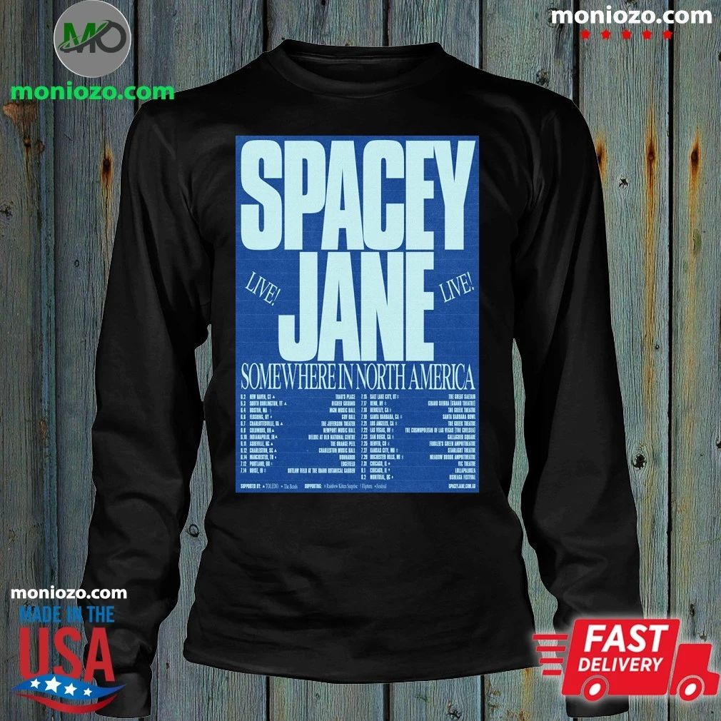 Spacey Jane Live North America 2026 Poster Shirt