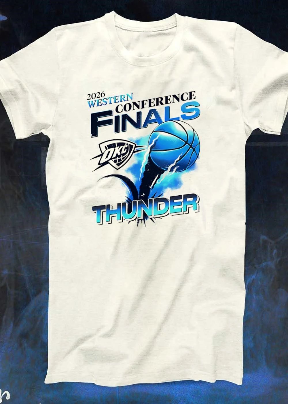 2026 Western Conference Finals OKC Thunder Basketball shirt