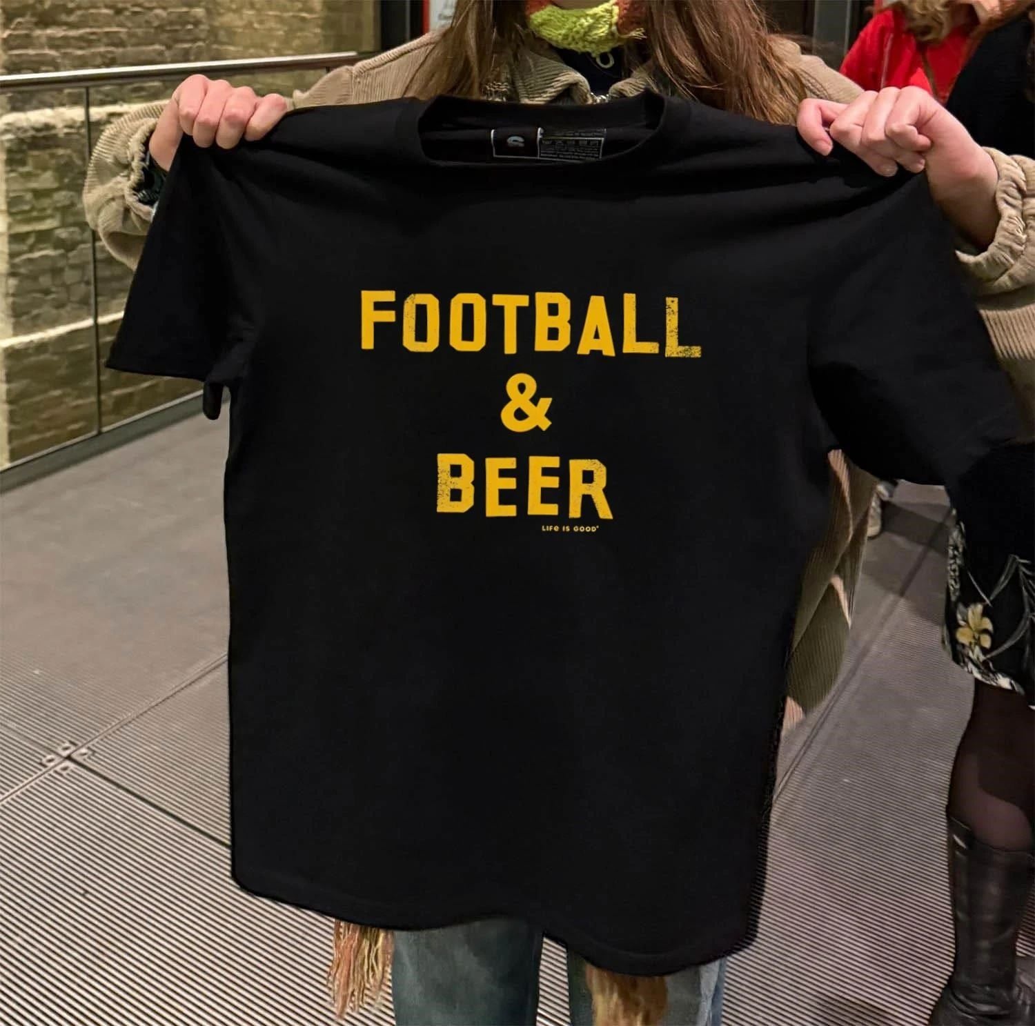 Football & Beer Life Is Good shirt